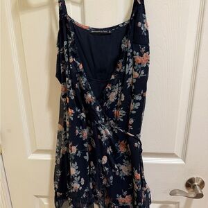 Abercrombie & Fitch Navy Floral Dress